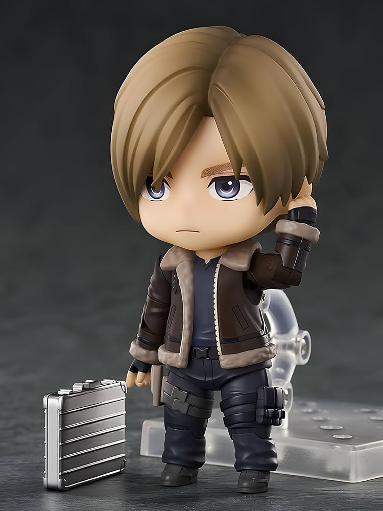 髪＆顔パーツ　ねんどろいど レオン・S・ケネディ Amazon.co.jp: ねんどろいど バイオRE4 レオン・S・ケネディ